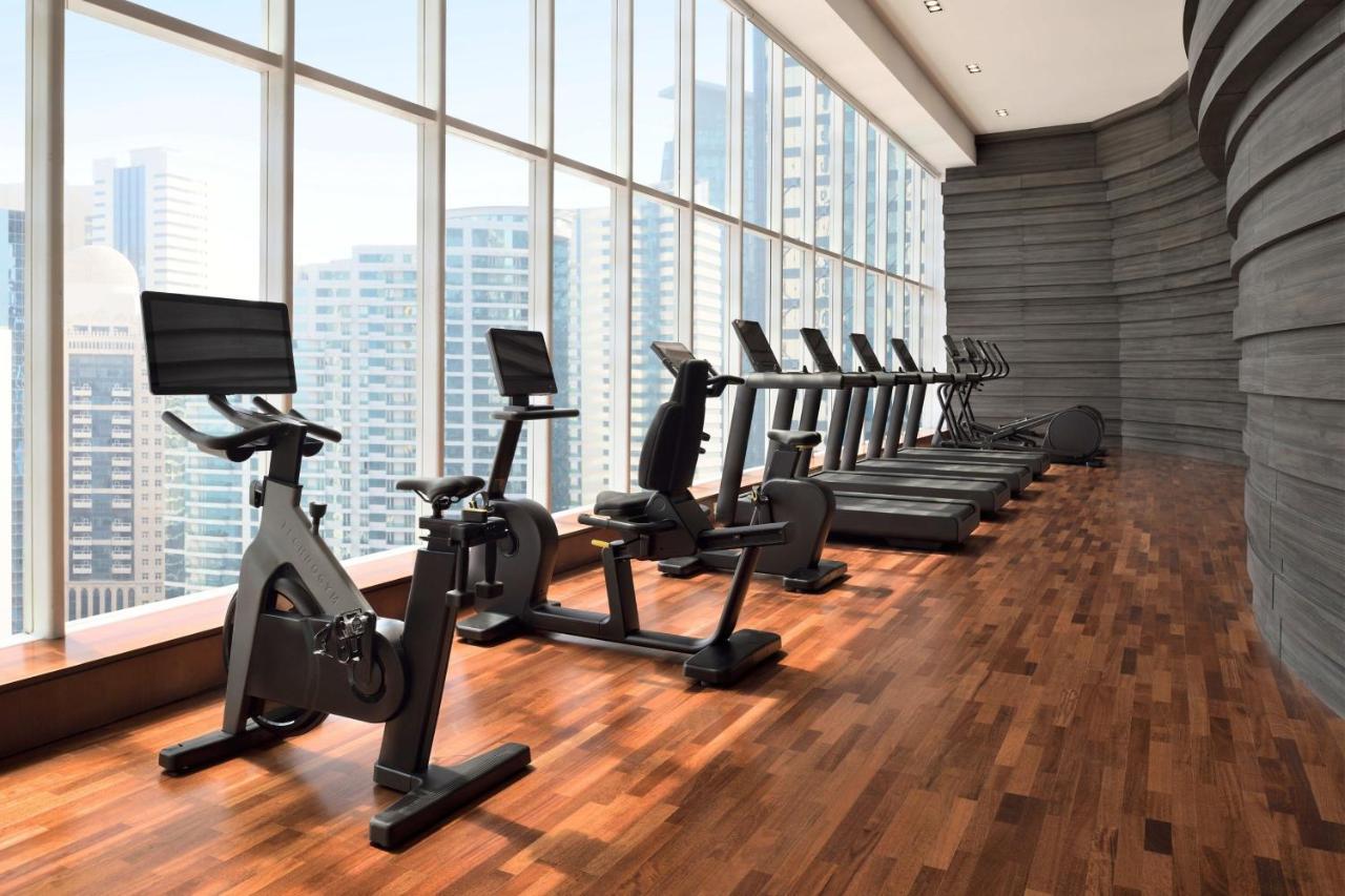 Delta Hotels By Marriott City Center Doha Exterior foto 3D rendering of a gym